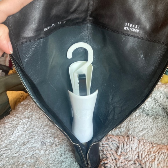 Stuart Weitzman soft leather under knee booties - Picture 6 of 11